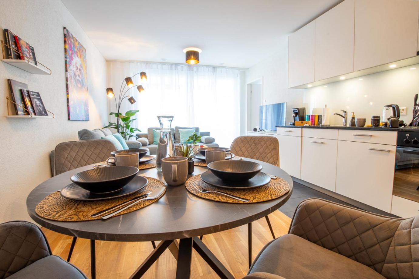 Special Einstein I Apartment Basel, Messe Kleinbasel 10-Star Екстер'єр фото